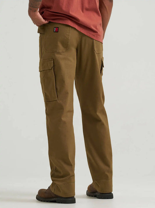 Wrangler® RIGGS Workwear® Performance Canvas Ranger Cargo Pant in Kangaroo