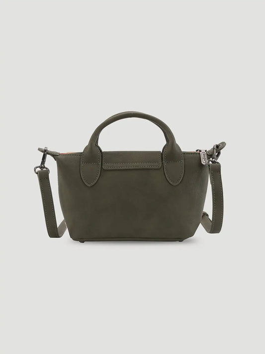 Southwest Print Mini Cross Body:Green:One Size