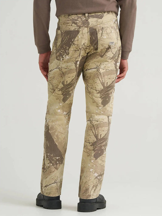 Men's Utility Moto Utility Pant in Camo Almond Milk
