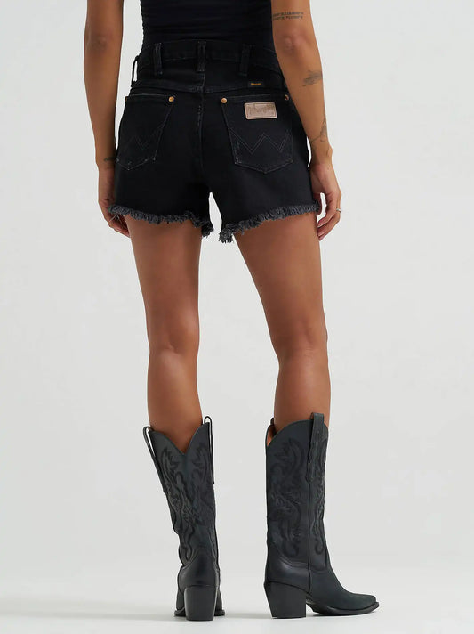 Women's Reworked Short in Shadow Black