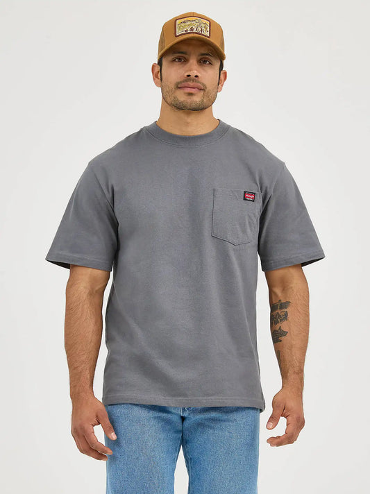 Men's Workwear Pocket T-Shirt in Charcoal