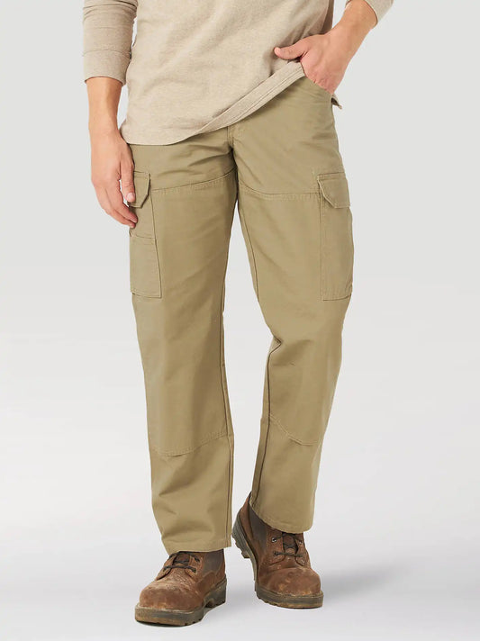 Wrangler Workwear Cargo Pant in Bark