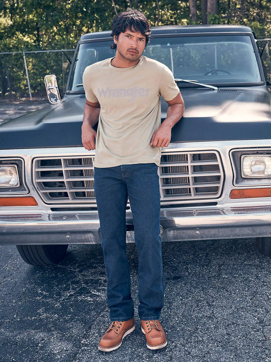 Wrangler® Toughlite™ Cowboy Cut® Slim Fit Jean in Rinse