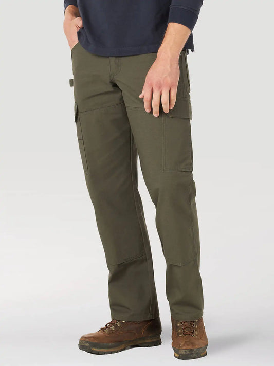 Wrangler Workwear Cargo Pant in Loden