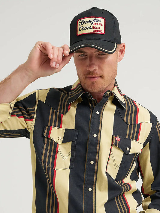 Wrangler x Coors Rope Cap:Black:OS