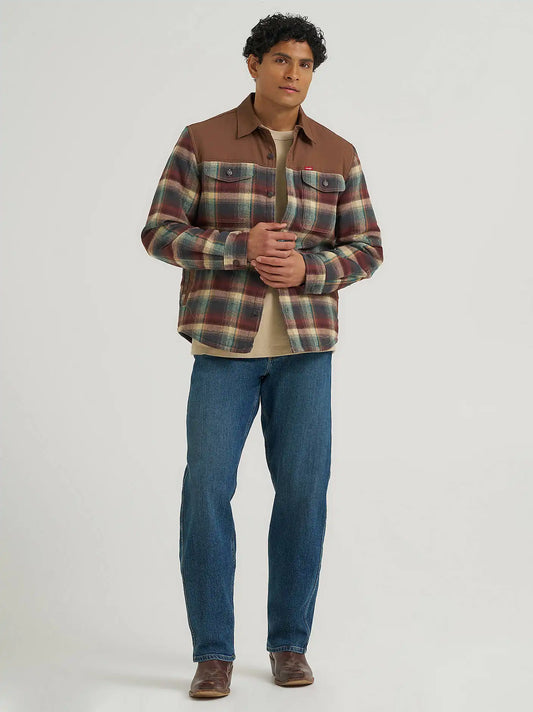 Men's Frontier Heavyweight Shirt Jacket in Pale Khaki