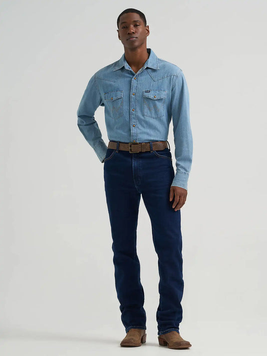Wrangler® Toughlite™ Cowboy Cut® Slim Fit Jean in Rinse
