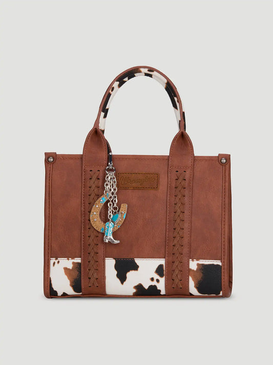 Western Spirit Bag Charm:Silver Tan:One Size:
