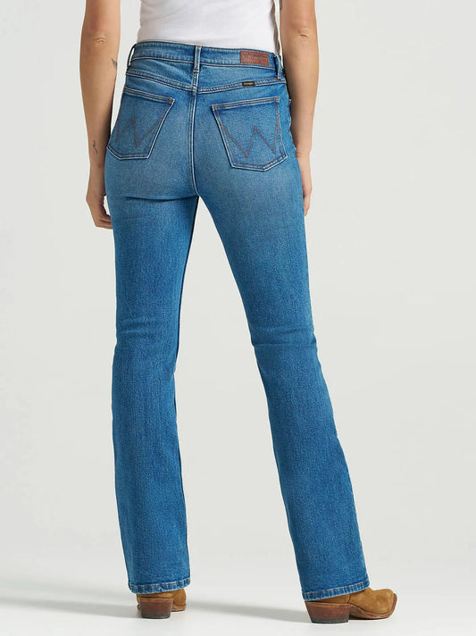 Women's Wrangler® High Rise Bold Boot Jean in Carolina