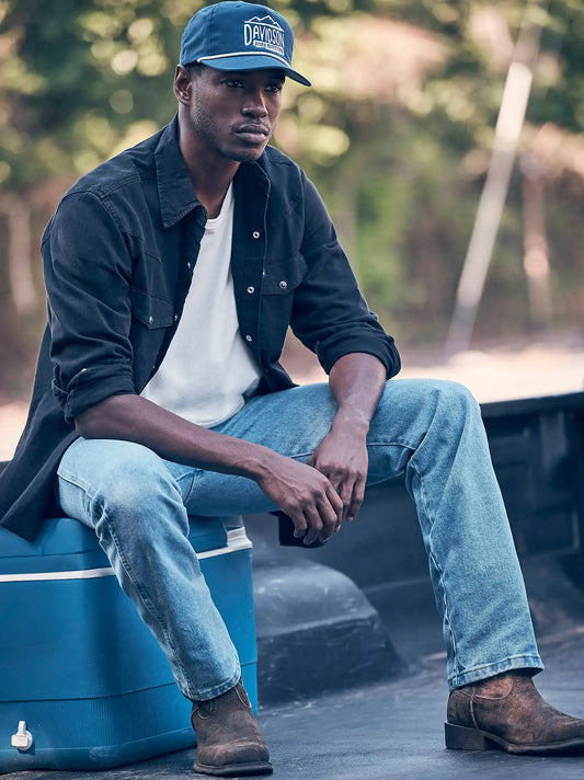Wrangler® Toughlite™ Cowboy Cut® Original Fit Jean in Faded Stone