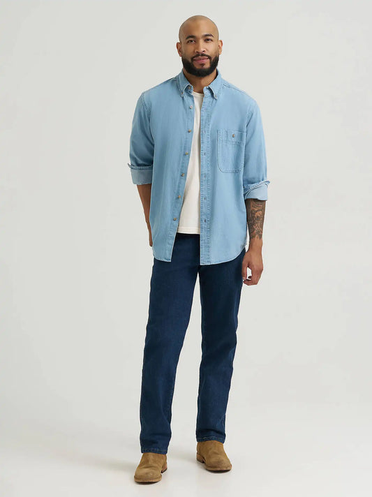 Wrangler Rugged Wear® Performance Series Relaxed Fit Jean in Dark Stone