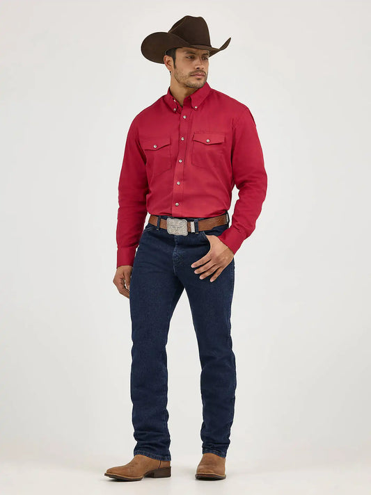 Wrangler® Cowboy Cut® Slim Fit Jean in Dark Stone