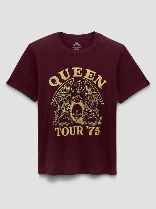 Queen Dragon Graphic T-Shirt in Wine Tasting