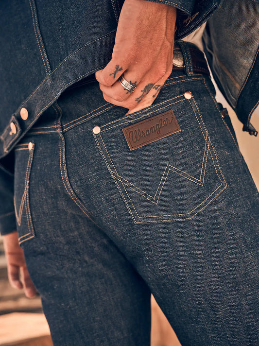 Men's Cone Denim White Oak Selvedge Jean in Raw Indigo