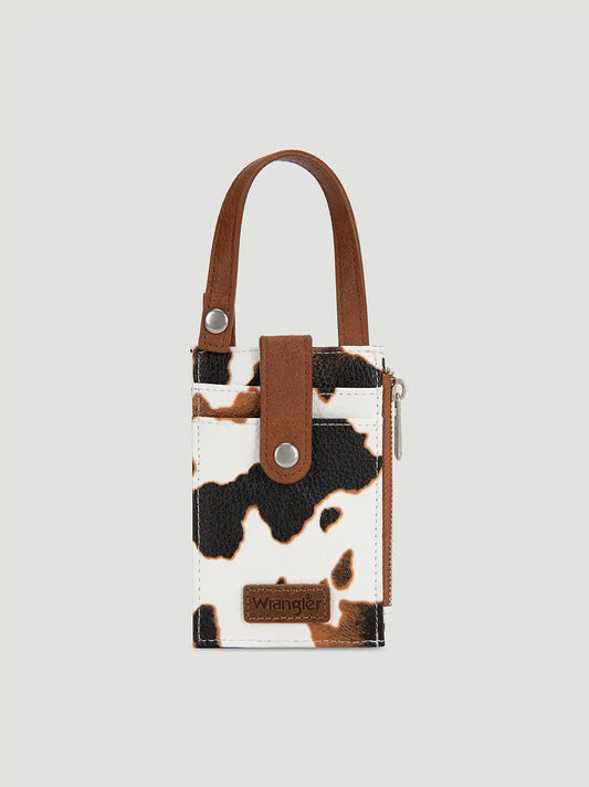 Western Boot Wallet:Black/Brown:One Size: