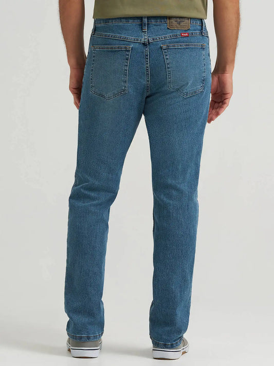 Wrangler® Five Star Premium Denim Comfort Stretch Straight Fit Jean in Tombstone