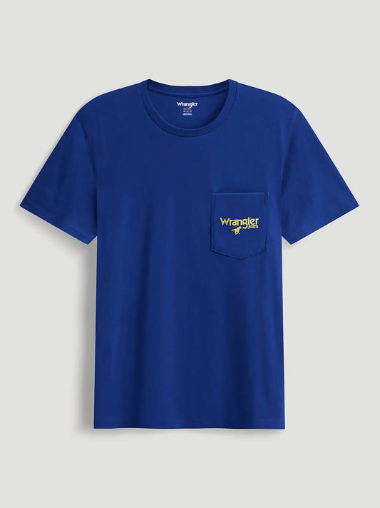 Horse Wrangler Back Graphic T-Shirt in Limoges