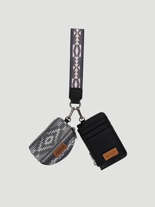 Southwestern Wallet Card Set:Black:One Size: