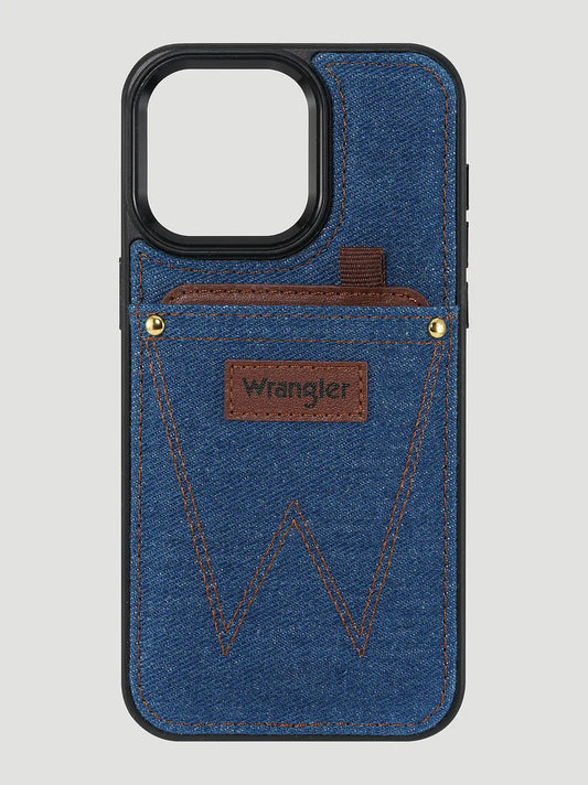 Smartphone Denim Card Holder Case:Denim:One Size: