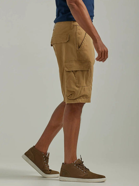 Wrangler® Men's Five Star Premium Stacked Cargo Short in Acorn