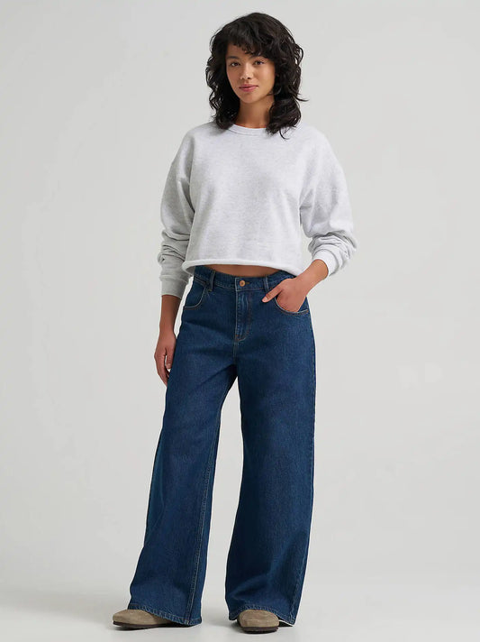 Women’s Low Rise Ultra Barrel Jean in Star Dust
