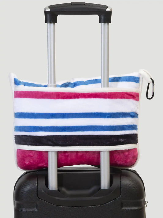 Wrangler Brushpopper Travel Blanket:Pink:One Size