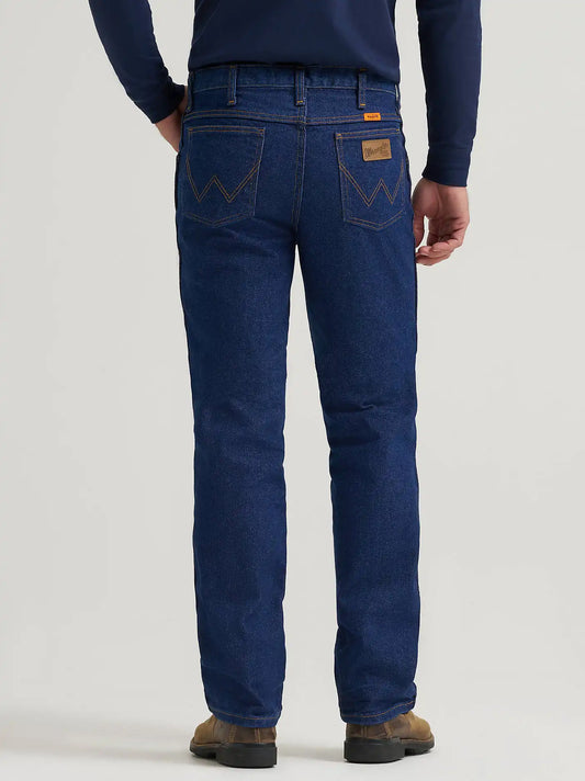 Wrangler® FR Flame Resistant Slim Fit Jean in Prewash