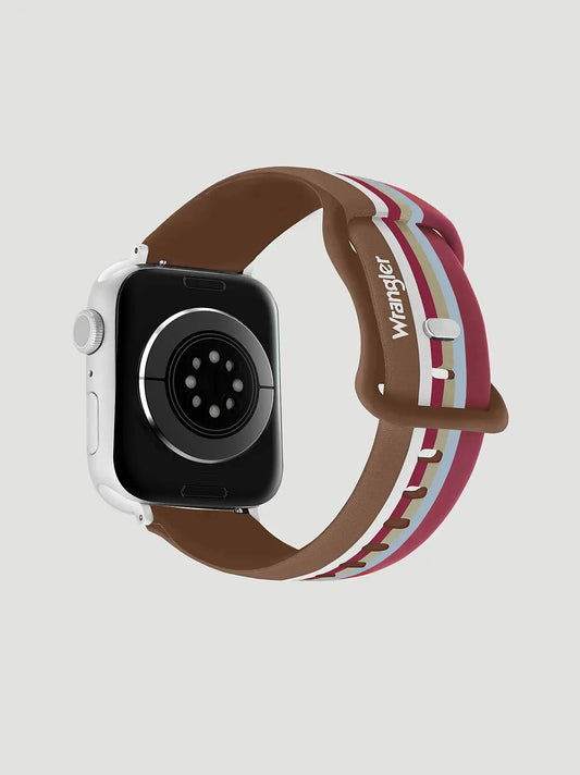 Silicone Brushpopper Universal Watchband:Brown:One Size: