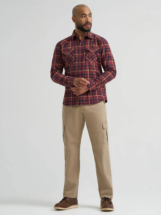 Wrangler® Legacy Cargo Twill Pant in Grain