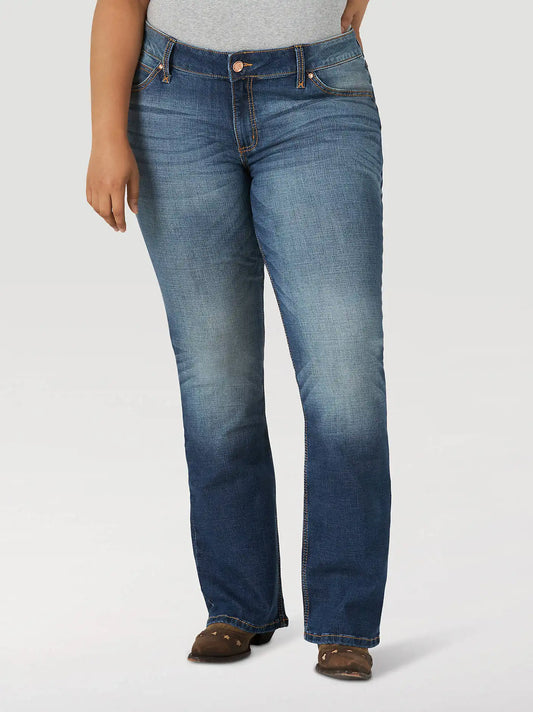 Women's Wrangler Retro® Mae Jean (Plus) in MS Wash