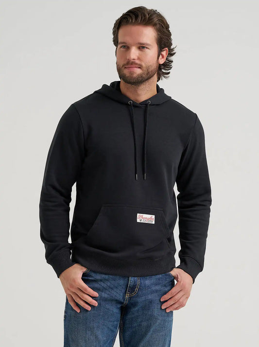 Fit For Champions Pullover Hoodie in Jet Black