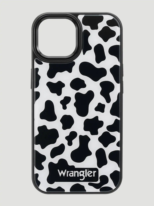 Smartphone Cow Print Case:Black/White:One Size: