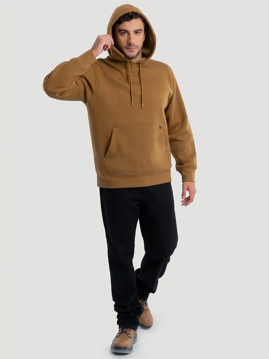 Men's RIGGS Workwear® Front Pocket Hoodie in Duck Brown