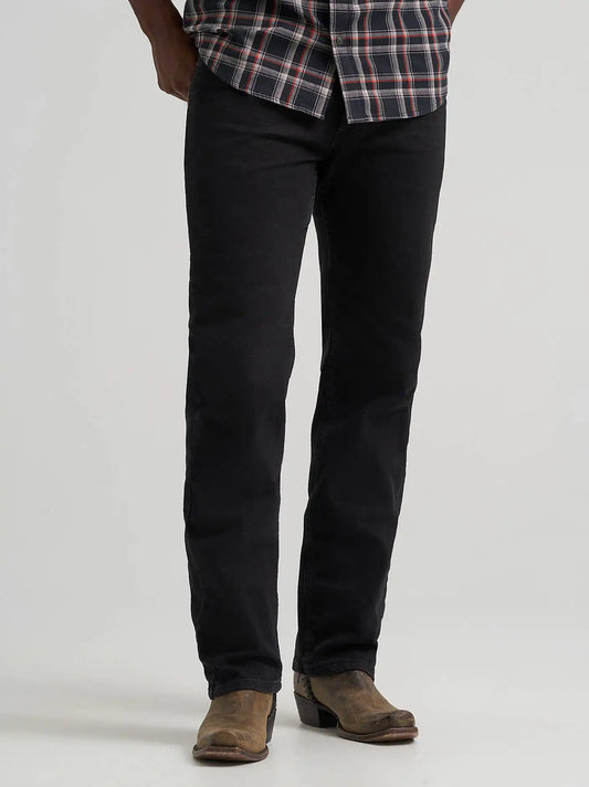 Men's Regular Fit Flex Jean in Black