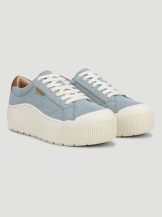 Dr Scholls Time Off Sneaker:Light Blue:9.5