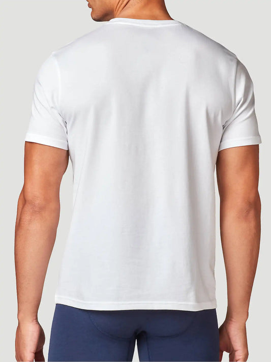 Men's Comfort Stretch Crew T-Shirt (3-Pack) in Bright White