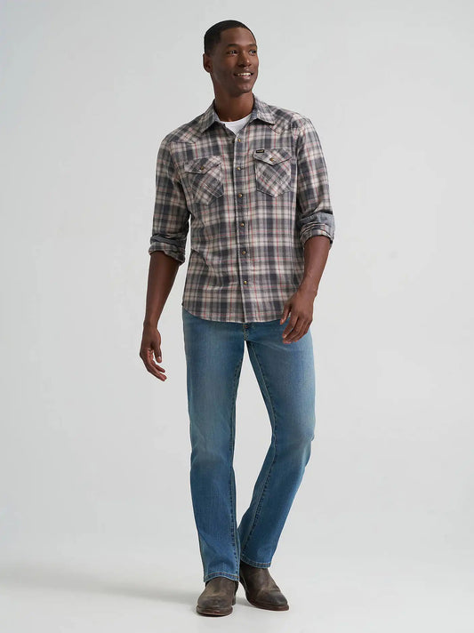 Men's Classic Bootcut Jean in Mid Wash