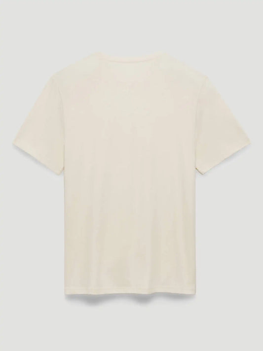 Steer Wrestling Back Graphic T-Shirt in Marshmallow