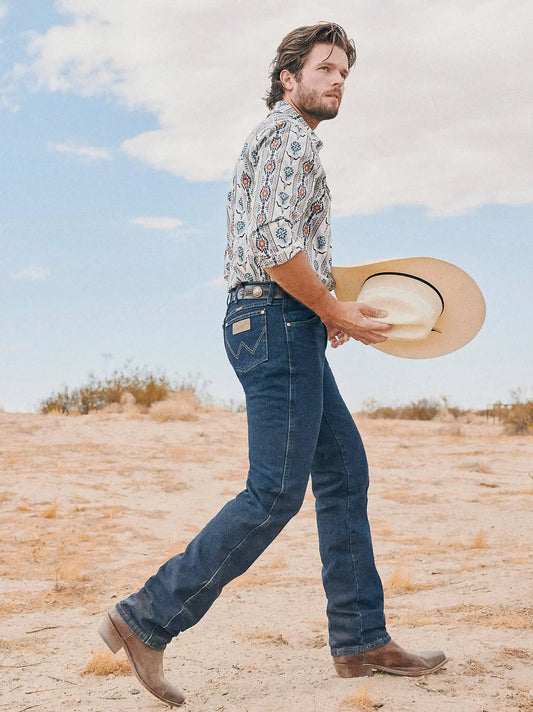 Wrangler® Cowboy Cut® Original Fit Jean in Dark Stone