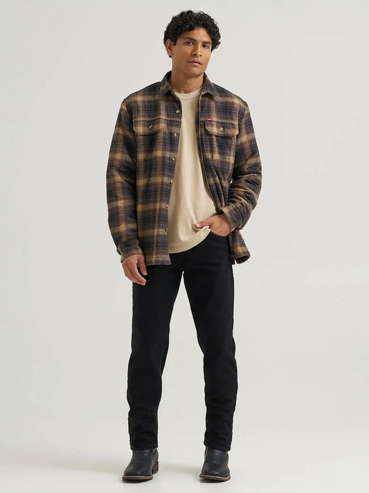 Men's Ridgeline Heavyweight Shirt Jacket in Asphalt Oak