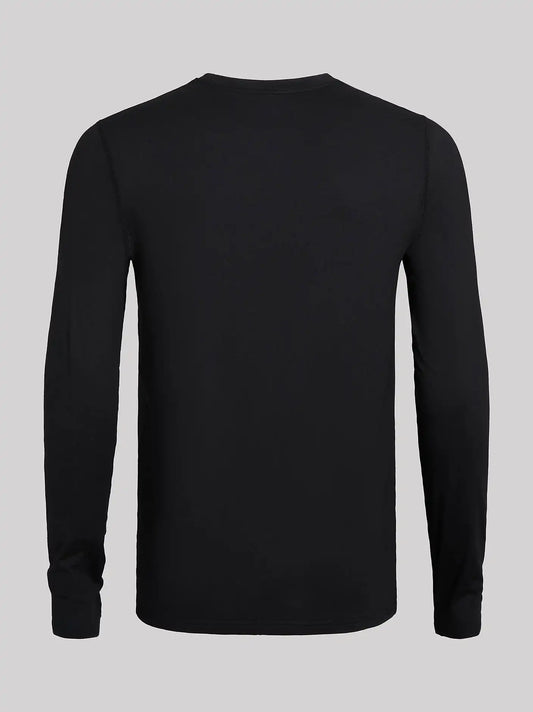 Men's RIGGS® Brushed Jersey Thermal T-Shirt in Black