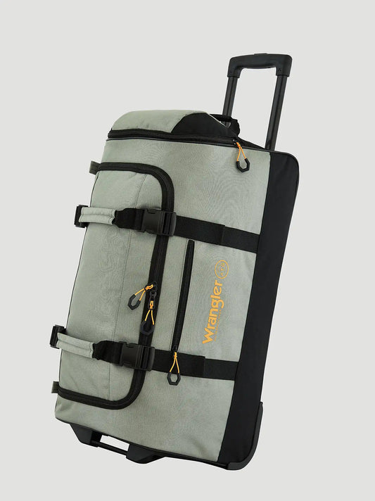 ATG 25 Inch 2 Section Rolling Duffel Bag:Wild Sage:One Size:
