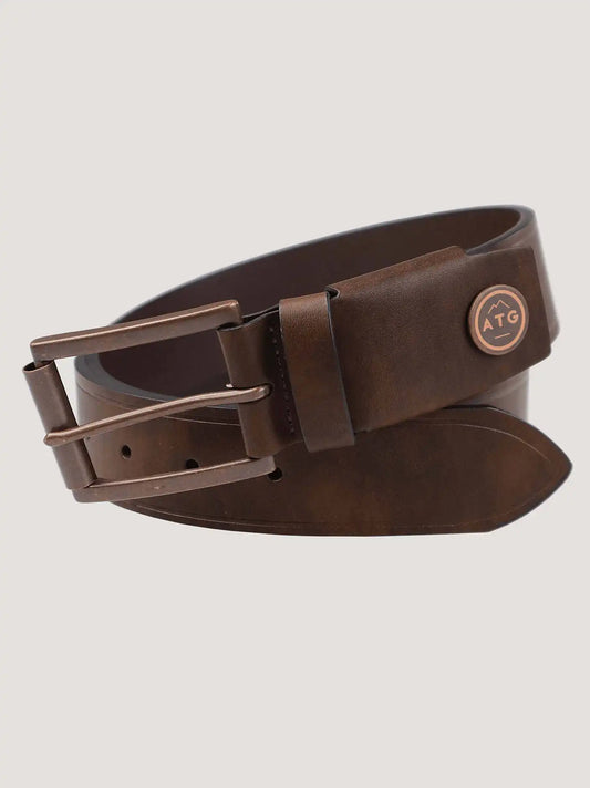 Wrangler ATG™ Leather Stretch Belt in Matte Copper