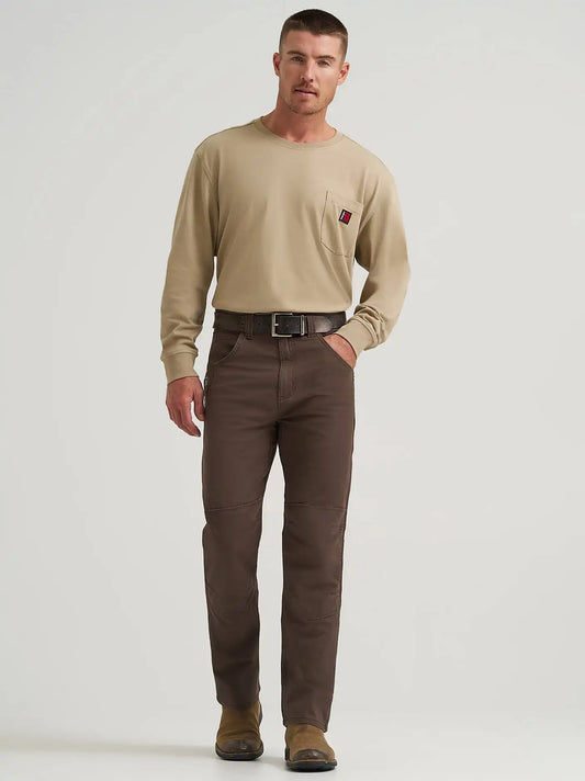 Wrangler RIGGS Workwear® Relaxed Crew T-Shirt in Khaki