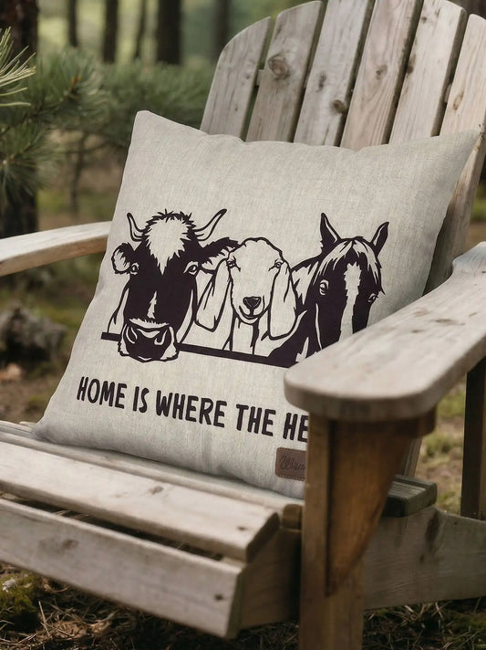 Wrangler Herd Outdoor Throw Pillow:Herd:One Size
