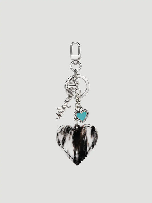 Western Spirit Bag Charm:Black White:One Size:
