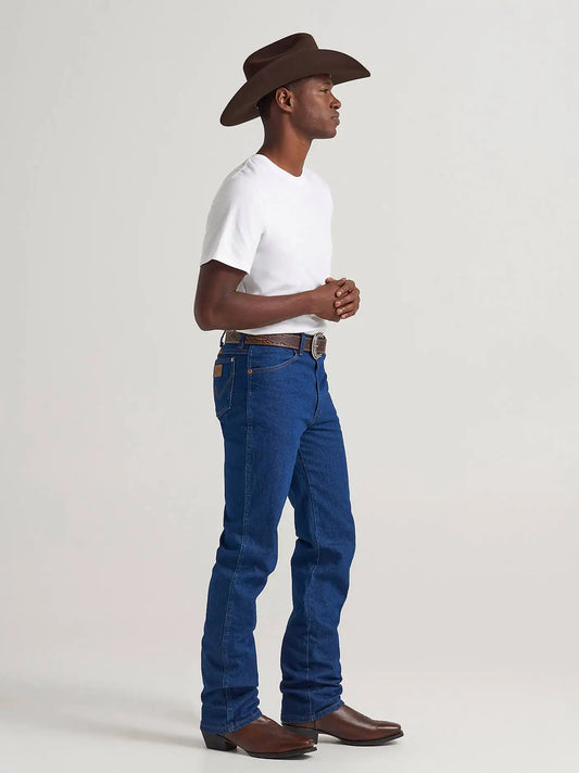 Wrangler® Cowboy Cut® Slim Fit Jean in Prewashed Indigo