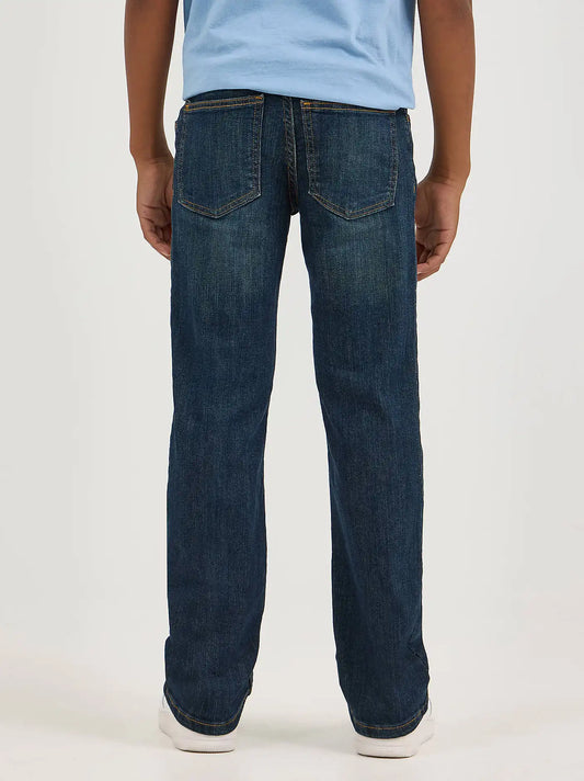 Boy's Wrangler® Five Star Classic Stretch Bootcut Jean (8-16) in Fresh Indigo