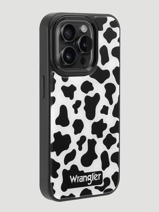 Smartphone Cow Print Case:Black/White:One Size: