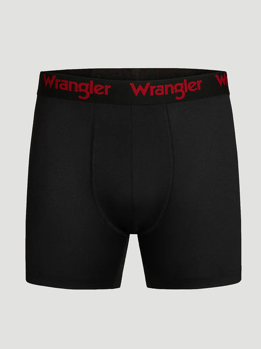 Men's Stretch Performance Boxer Brief (3-Pack) in Black/Red/Grey